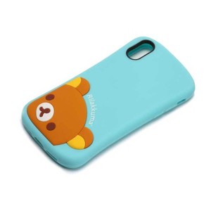 iPhone XS/X ケース リラックマ リラックマ シリコン カバー ソフト 保護 耐衝撃 オシャレ 可愛い かわいい おしゃれ キャラ PGA