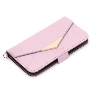 iPhone 11 ケース パープル 手帳型 レター 手紙 カバー ミラー カードポケット シンプル オシャレ おしゃれ 可愛い かわいい PGA
