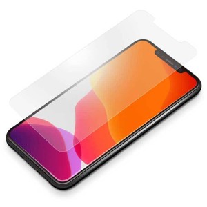 iPhone 11ProMax 液晶画面保護ガラスフィルム アンチグレア ディスプレイ 硬度9H 強化ガラス 耐衝撃 クリア PGA