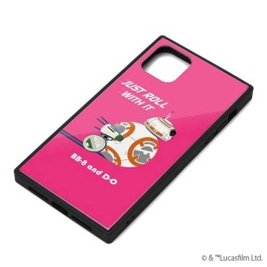 iPhone 11ProMax ケース スターウォーズ BB-8 カバー ガラス ハイブリッド カッコイイ かっこいい シンプル おしゃれ キャラ PGA