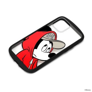 iPhone 12mini ケース ディズニー ミッキーマウス ガラスタフケース カバー ラウンド 可愛い かわいい おしゃれ キャラ PGA