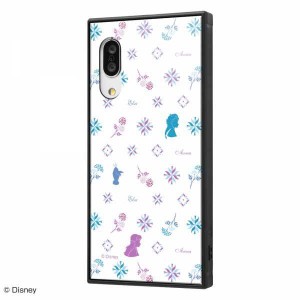 AQUOS sense3/sense3 lite/Android One S7 耐衝撃ケース ディズニー アナと雪の女王 カバー 四角 スクエア 保護 可愛い おしゃれ かわい