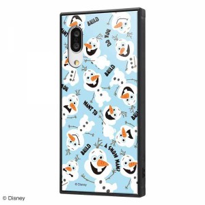 AQUOS sense3/sense3 lite/Android One S7 耐衝撃ケース ディズニー アナと雪の女王 カバー 四角 スクエア 保護 可愛い おしゃれ かわい