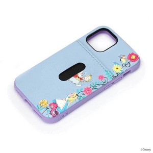 iPhone 12mini ケース ディズニー アリス カバー PUレザー カードポケット 可愛い かわいい おしゃれ キャラ PGA