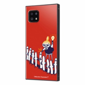 AQUOS sense6s sense6 ケース ムーミン リトルミイとニョロニョロ 耐衝撃カバー ハイブリッド 四角 スクエア かわいい 可愛い おしゃれ 