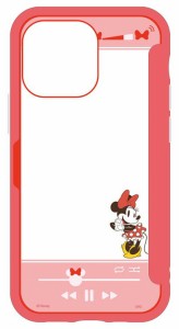 iPhone 13Pro ケース ディズニー ミニーマウス SHOWCASE+ カバー クリア 透明 かわいい 可愛い おしゃれ オシャレ シンプル アレンジ 収