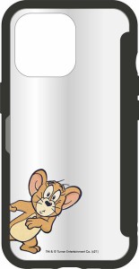 iPhone 13Pro ケース トムとジェリー ジェリー SHOWCASE+ カバー クリア 透明 かわいい 可愛い おしゃれ オシャレ シンプル アレンジ 収
