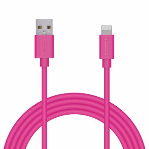 エレコム iPhoneケーブル ライトニングケーブル 2m iPad iPod データ通信 充電 USB-A Lightning ピンク RoHS指令準拠(10物質) MPA-UAL20P