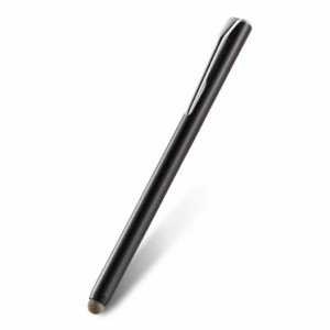 エレコム タッチペン 書き心地 快適 スマホ タブレット用 iPadにくっつく P-TPSTBBK