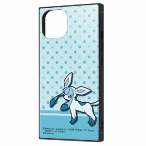 iPhone 13 ケース ポケモン グレイシア 耐衝撃カバー 四角 スクエア かわいい 可愛い おしゃれ オシャレ シンプル キャラ イングレム