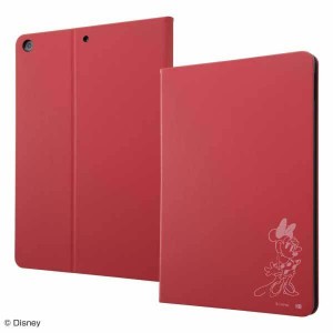iPad 10.2インチ 第7世代 手帳型ケース ディズニー ミニーマウス レザーカバー 薄型 軽量 スタンド スリム おしゃれ かわいい 可愛い IJ-