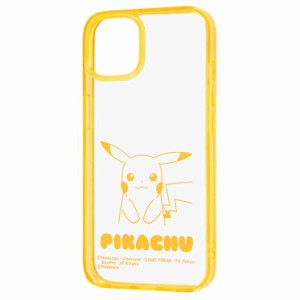 iPhone 13 ケース ポケモン ピカチュウ ハイブリッドカバー クリア 透明 保護 可愛い かわいい おしゃれ オシャレ キャラ イングレム