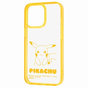 iPhone 13Pro ケース ポケモン ピカチュウ ハイブリッドカバー クリア 透明 保護 可愛い かわいい おしゃれ オシャレ キャラ イングレム