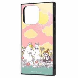 iPhone 13Pro ケース ムーミン コミック_1 耐衝撃ハイブリッドカバー KAKU 四角 スクエア かわいい 可愛い おしゃれ オシャレ キャラ イ