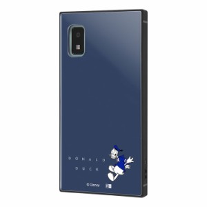 AQUOS wish2 AQUOS wish  ケース ディズニー ドナルドダック ジャンプ 耐衝撃 ハイブリッド カバー KAKU 四角 スクエア かわいい 可愛い 