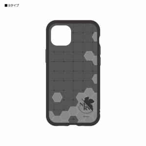 iPhone 13 ケース エヴァンゲリオン Bタイプ 耐衝撃カバー IIIIfit Clear クリア 透明 ハイブリッド かわいい 可愛い おしゃれ オシャレ 