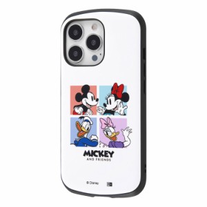 iPhone 13 Pro ケース ディズニー ミッキー＆フレンズ 耐衝撃カバー カメラ保護 かわいい 可愛い おしゃれ シンプル キャラ イングレム