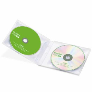 エレコム レンズクリーナー ブルーレイ 乾式 DVD CD にも使える 2枚組 ELECOM