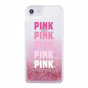 iPhone SE(第2世代)/8/7 グリッターケース ピンク ピンク ラメ カバー キラキラ 保護 かわいい おしゃれ 可愛い イングレム IJ-P76LG1P-B