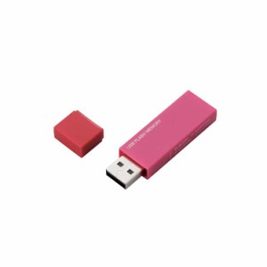 エレコム USBメモリ USB2.0 キャップ式 16GB 暗号化セキュリティ パスワード自動認証機能 1年保証 ピンク ELECOM