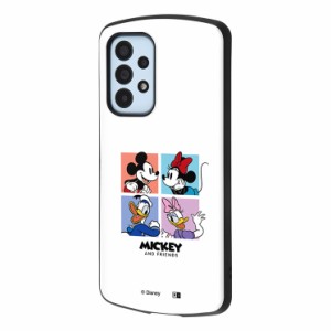 Galaxy A53 5G ケース ディズニー ミッキー＆フレンズ 耐衝撃カバー MiA かわいい 可愛い おしゃれ オシャレ シンプル キャラ イングレム