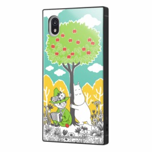 Xperia Ace III  ケース ムーミン コミック 3 耐衝撃カバー KAKU ハイブリッド スクエア 四角 かわいい 可愛い おしゃれ オシャレ シンプ