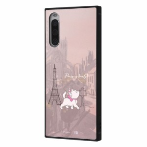 Xperia 10 IV  ケース ディズニー おしゃれキャット 名作 耐衝撃カバー KAKU ハイブリッド スクエア 四角 かわいい 可愛い おしゃれ オシ