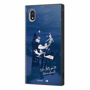 Xperia Ace III  ケース ディズニー ピーター・パン 名作 耐衝撃カバー KAKU ハイブリッド スクエア 四角 かわいい 可愛い おしゃれ オシ