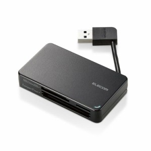 エレコム USB3.0対応メモリカードリーダー/ケーブル収納型タイプ ELECOM