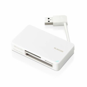 エレコム USB3.0対応メモリカードリーダー/ケーブル収納型タイプ ELECOM