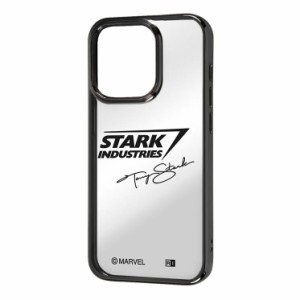 iPhone 14 Pro スマホ ケース カバー マーベル スターク インダストリーズ メタリック Marvel キャラクター グッズ TPU ソフト 傷に強い 