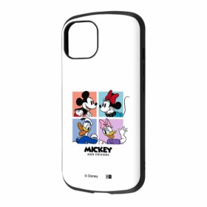 iPhone 14 iPhone 13 スマホ ケース カバー ディズニー ミッキー ＆ フレンズ Disney キャラクター グッズ 傷に強い 耐衝撃 頑丈 丈夫 強