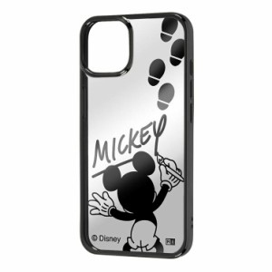 iPhone 14 iPhone 13 スマホ ケース カバー ディズニー ミッキーマウス サイン メタリック キャラクター グッズ TPU ソフト 傷に強い 耐
