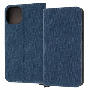 iPhone 14 iPhone 13 手帳型 スマホ ケース カバー Denim デニム ブルー 耐衝撃 カード 収納 ポケット ストラップホール 付 スタンド機能