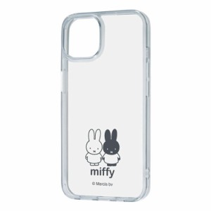 iPhone 14 iPhone 13 クリア スマホ ケース カバー ミッフィー Miffy キャラクター グッズ 透明 傷に強い 耐衝撃 頑丈 丈夫 強い ストラ