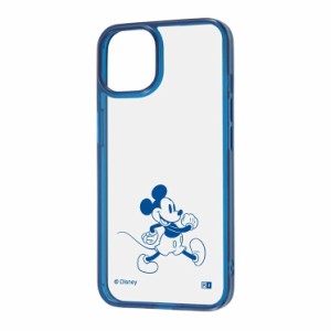 iPhone 14 iPhone 13 クリア スマホ ケース カバー ディズニー ミッキーマウス Disney キャラクター グッズ 透明 傷に強い 耐衝撃 頑丈 