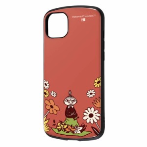 iPhone 14 Plus スマホ ケース カバー ムーミン ミィ 花柄 MOOMIN キャラクター グッズ 傷に強い 耐衝撃 頑丈 丈夫 強い ストラップホー