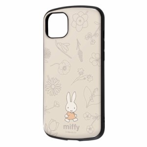 iPhone 14 Plus スマホ ケース カバー ミッフィー Miffy フラワー キャラクター グッズ 傷に強い 耐衝撃 頑丈 丈夫 ストラップホール 付 