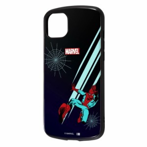 iPhone 14 Plus スマホ ケース カバー マーベル スパイダーマン Marvel キャラクター グッズ 傷に強い 耐衝撃 頑丈 丈夫 強い ストラップ