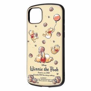 iPhone 14 Plus スマホ ケース カバー ディズニー プーさん はちみつ Disney キャラクター グッズ 傷に強い 耐衝撃 頑丈 丈夫 強い スト