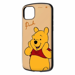 iPhone 14 Plus スマホ ケース カバー ディズニー プーさん Disney キャラクター グッズ 傷に強い 耐衝撃 頑丈 丈夫 強い ストラップホー