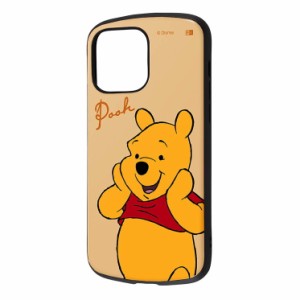 iPhone 14 Pro Max スマホ ケース カバー ディズニー プーさん Disney キャラクター グッズ 傷に強い 耐衝撃 頑丈 丈夫 強い ストラップ