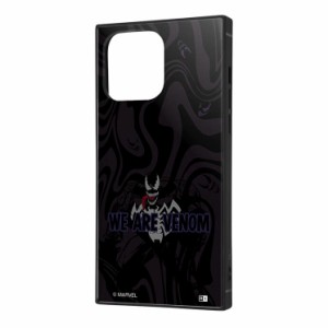 iPhone 14 Pro Max スマホ ケース カバー ヴェノム Venom スパイダーマン 黒 ブラック マーベル Marvel かっこいい 耐衝撃 キャラクター 