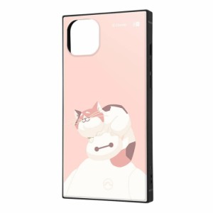 iPhone 14 Plus スマホ ケース カバー ベイマックス もち ピンク ディズニー かわいい おしゃれ 耐衝撃 頑丈 キャラクター グッズ スマー