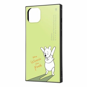 iPhone 14 Plus スマホ ケース カバー くま の プー さん 黄 緑 ディズニー おしゃれ かわいい 耐衝撃 頑丈 キャラクター グッズ スマー