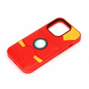 iPhone 14 Pro ケース アイアンマン カード ポケット 収納 カバー スマホケース おしゃれ かわいい 服 イメージ アイフォン アイホン プ
