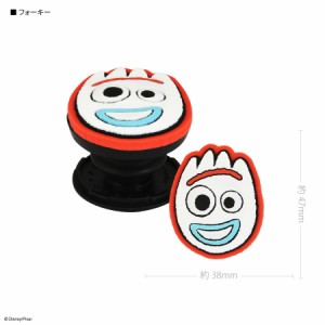 トイストーリー フォーキー スマホ グリップトップ POCOPOCO スマホリング ポコポコ スマホスタンド キャラクター グッズ ディズニー お