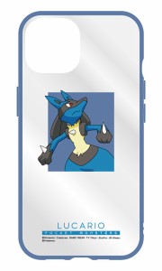 ルカリオ ポケモン iPhone 14 iPhone 13 クリア ケース カバー スマホケース 背面 透明 おしゃれ かわいい ポケットモンスター Pokemon 