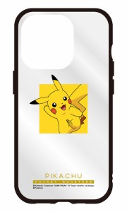 ピカチュウ ポケモン iPhone 14Pro 13Pro クリア ケース カバー スマホケース 背面 透明 おしゃれ かわいい ポケットモンスター Pokemon 