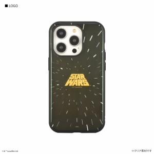 STAR WARS iPhone 14Pro ケース カバー ロゴ 宇宙 スターウォーズ キャラクター グッズ オシャレ かっこいい IIIIfit clear 耐衝撃 頑丈 